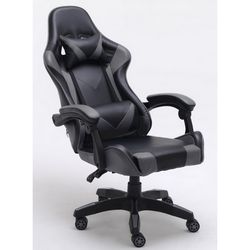 Topeshop Fotel Remus Szary Office/Računalna stolica podstavljeno sjedalo podstavljeno naslonje