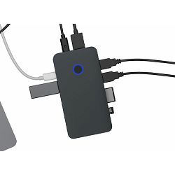 Stanica Icybox IB-DK2108M-C 8-u-1 s USB Type-C i PowerDelivery do 100 W