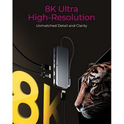 Priključna stanica ICYBOX IB-DK4060-CPD (s trostrukim video izlazom)