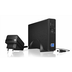 Vanjsko kućište Icybox IB-377U3, 3.5" SATA, USB 3.0 crno