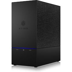 Vanjsko kućište Icybox IB-RD3621-C31 za RAID s 2 diska 2.5" ili 3.5" SATA