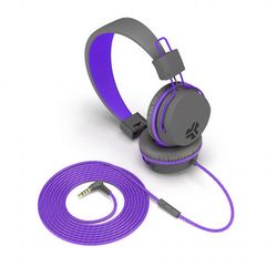 Slušalice JLAB Jbuddies Studio Kids sivo/ljubičaste (žične)