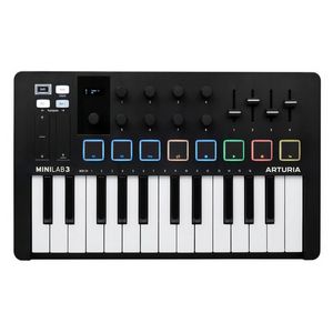 Arturia MiniLab 3 Black - Klawiatura sterująca MIDI