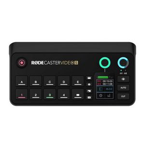 RØDECaster Video S - video and audio production console, black