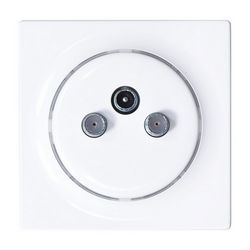 Utičnica za zid FIBARO Walli N socket-outlet R/TV+SAT (Bijela)
