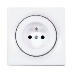 Utičnica FIBARO Walli (tip E) bijela
