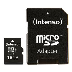 Memorijska kartica INTENSO 16GB microSDXC UHS-I Class 10 Premium