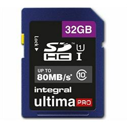 Memorijska kartica INTEGRAL SDHC 32GB UltimaPro CLASS10 80MB UHS-I U1