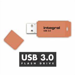 USB memorija Integral 16GB NEON 3.0, narančasta