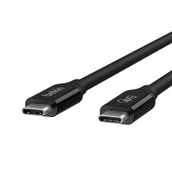 Belkin CONNECT USB4 Cable 0.8M - crna