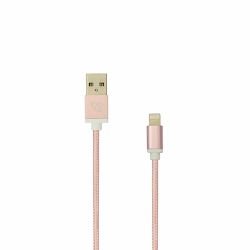 KABEL USB A Muški -> 8-pin iPh Muški 1.5 m Zlatno roza - Blister