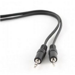 Audio kabel GEMBIRD (1.2 m, 3.5mm/3.5mm, M/M) crni