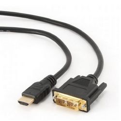 HDMI/DVI kabel GEMBIRD (1.8 m, M/M) crni