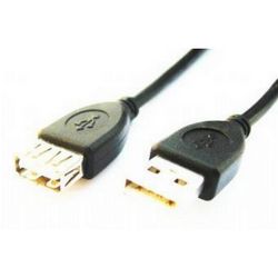 Kabel USB 2.0 A M/FM GEMBIRD (3 m) crni