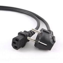 Naponski kabel GEMBIRD PC-186-VDE-3M (VDE odobrenje, 3 m) crni