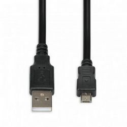 Kabel USB A, Micro-USB B iBox IKU2M18 (1.8 m, USB 2.0) crni