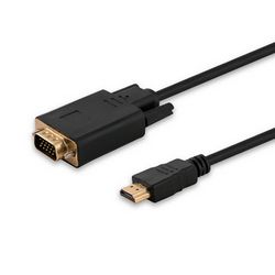 Adapter za video kabel SAVIO CL-103 (1.8 m, HDMI Type A - VGA crni)