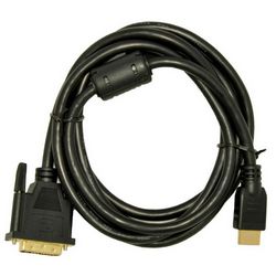 Video kabelski Adapter AKYGA AK-AV-11 (1.8 m, HDMI Type A, DVI-D) crni