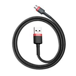 Kabel Micro USB Baseus Cafule (1.5A, 2 m) crveno-crni