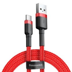 Kabel USB-C Baseus Cafule 2A 2m (crveni)