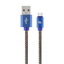 Kabel USB 2.0 Cablexpert CC-USB2J-AMCM-1M-BL (USB A, USB C) plavi