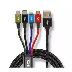 Univerzalni 4 u 1 kabel za punjenje I-BOX USB IKUM4W1