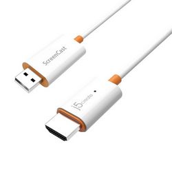 Bežični audio/video prijenosnik J5 CREATE JVAW56-N (bijeli, HDMI™ ScreenCast)