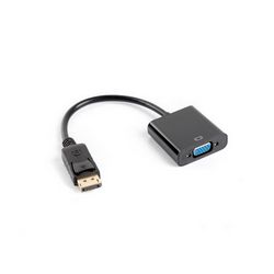 Video kabel adapter Lanberg AD-0002-BK 0.2 m VGA (D-Sub) DisplayPort crni