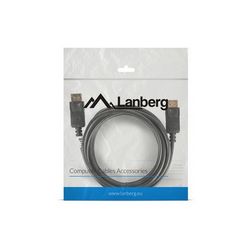 Kabel Lanberg CA-DPDP-10CC-0030-BK 3 m DisplayPort crni