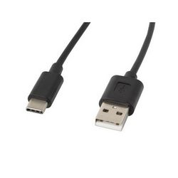 Kabel USB Lanberg CA-USBO-10CC-0018-BK 1.8 m USB 2.0 USB A USB C crni