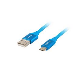 Kabel LANBERG USB 2.0 MICRO-B (M) - A (M) 1.8M QC