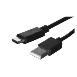 Kabel USB Lanberg CA-USBO-20CU-0018-BK 1,8 m USB 2.0 USB A USB C crni