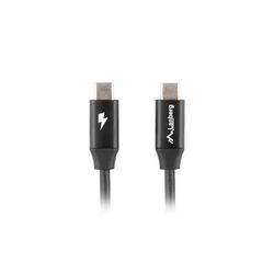 Kabel LANBERG USB 2.0 USB-C M/M 1M QC 4.0