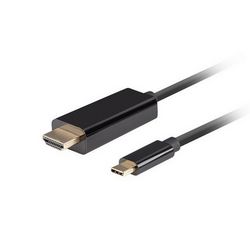 Kabel LANBERG USB-C(M)->HDMI(M) 3M 4K 60HZ crni