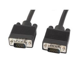 Kabel VGA Lanberg CA-VGAC-10CC-0030-B 3 m VGA (D-Sub) crni