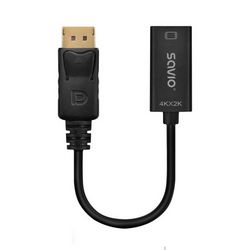 Video kabel adapter SAVIO AK-62 (0.2 m, DisplayPort HDMI)