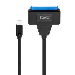Adapter za diskove SAVIO AK-69 USB-C 3.1 Gen 1 (M) - SATA (F) za 2.5" diskove (SAVIO, AK-69)