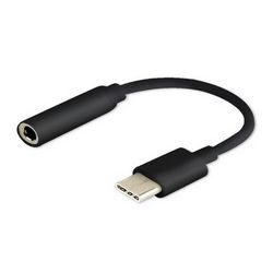 Adapter za audio SAVIO AK-35/B USB tip 3,1 C (m)-Jack 3,5 mm (f) crni