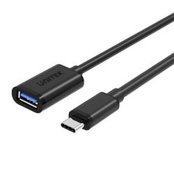 USB kabel UNITEK Y-C476BK (USB 3.2 Gen 1, USB C na USB A, 0.2 m, Crna)