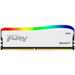 Kingston 16GB 3200MT/s DDR4 CL16 DIMM FURY Beast White RGB SE, EAN: 740617330380