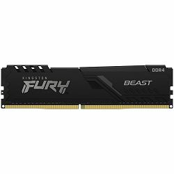 Kingston DRAM 16GB 3200MHz DDR4 CL16 DIMM 1Gx8 FURY Beast crna EAN: 740617319880