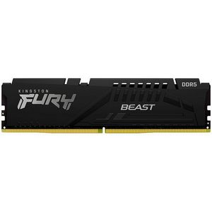 KINGSTON DRAM 16GB 5600MT/s DDR5 CL36 DIMM FURY Beast Black EAN: 740617330809
