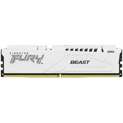 Kingston 16GB 6000MT/s DDR5 CL30 DIMM FURY Beast White EXPO, EAN: 740617343335