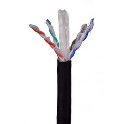 Mrežni kabel ALANTEC KIU6OUTZ305 (305 m, Cat6 U/UTP (UTP) crni)