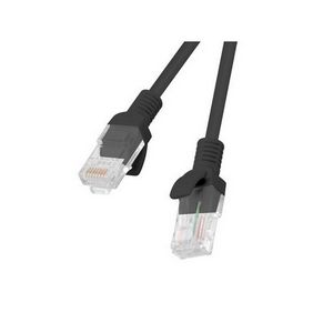 Patchcord LANBERG PCU5-10CC-1000-BK (UTP Cat.5e, 10m, crna)