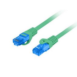 Mrežni kabel LANBERG (S/FTP, CAT.6A 0.5 m, LSZH) zelena