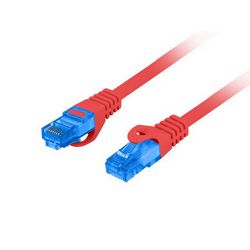 Mrežni kabel S/FTP CAT.6A LANBERG (1 m, LSZH) crveni