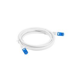 Patch kabel LANBERG PATCHCORD (S/FTP, cat.6A, 5 m sivi, LSZH)