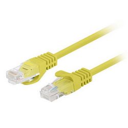 Lanberg PCU6-20CC-0300-Y networking cable Yellow 3 m Cat6 U/UTP (UTP) 10-PACK