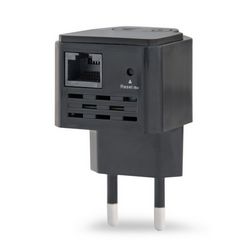 Most/pojačivač signala GEMBIRD WNP-RP300-03-BK (mrežni pojačivač, 300 Mbit/s crni)